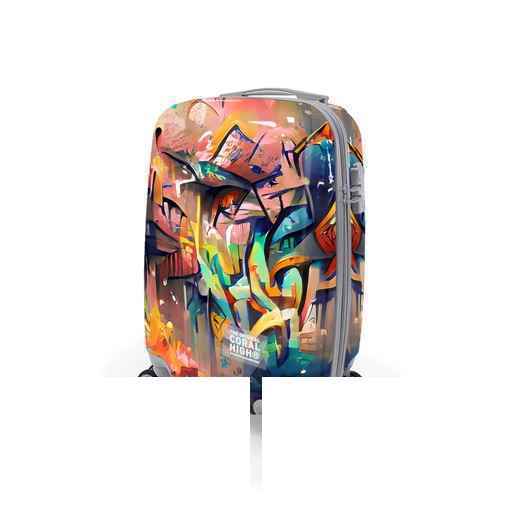 چمدان چرخ دار پلی کربنات کابین سایز34*24*24یایگان کد16534